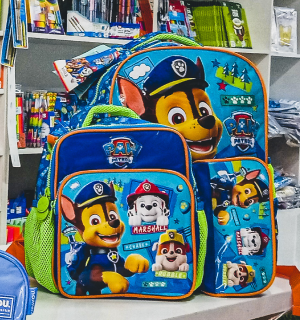 Conjunto de Mochila Patrulha Canina